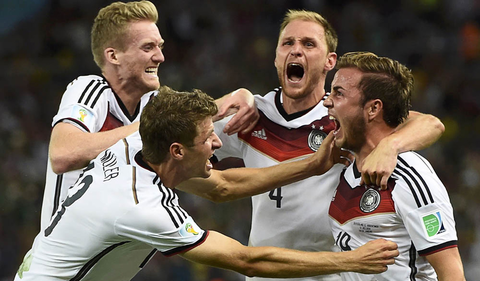 World Cup 2014 wins Germany in extra time (2)