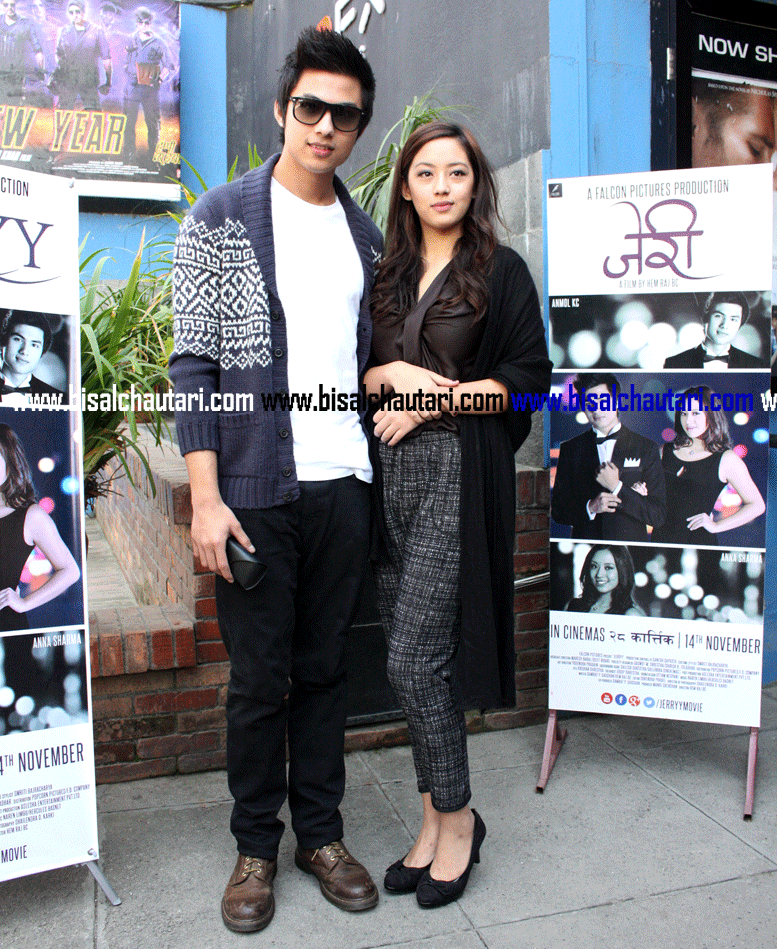 Anmol K.C and Anna Sharma  jerryy movie (2)