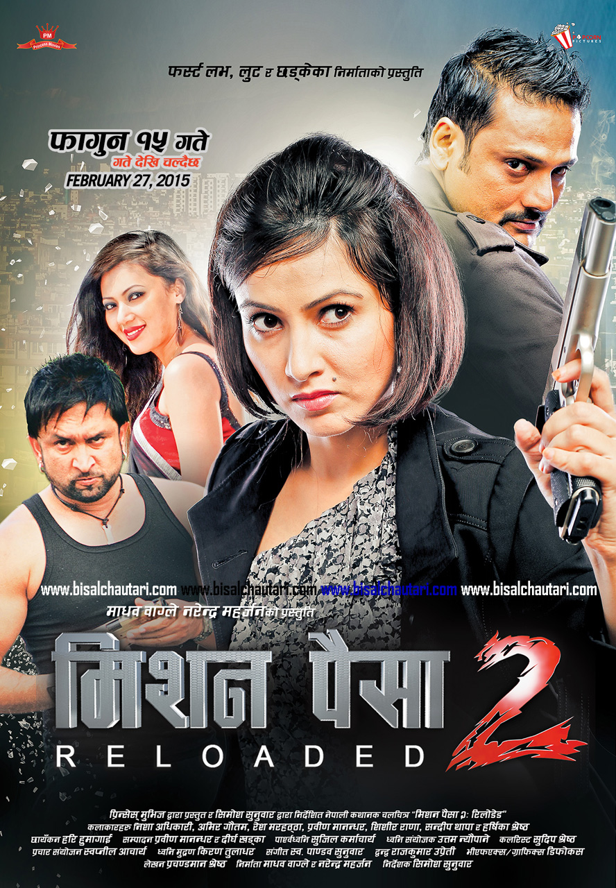 Nisha Adhikari and Aamir Gautam movie Mission Paisa 2 (1)