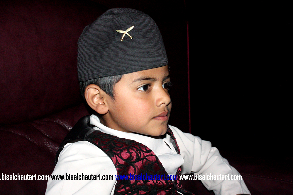 eight year old kid Saugat Bista Nepali movie Love You Baba Premiere