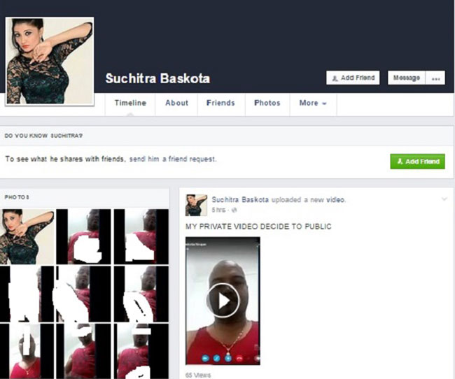 Suchitra Acharya Pornography video public (2)