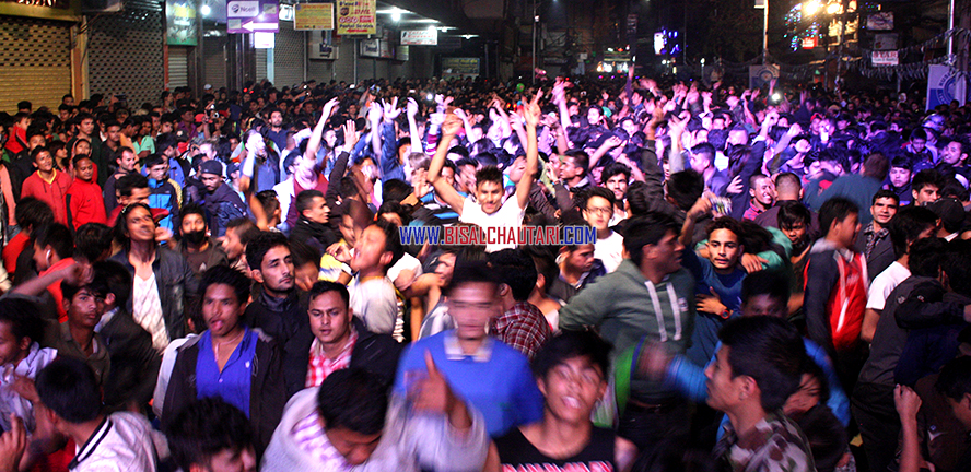 Nepali New Year '2072' welcome in Thamel with dj tenzing (6)