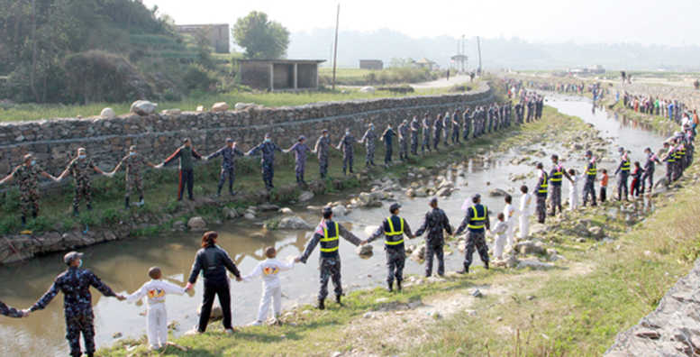 bagmati river cleaning 1 million people 100th week (4)