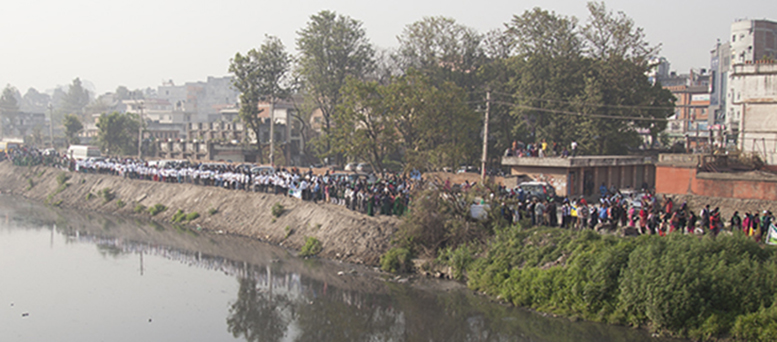 bagmati river cleaning 1 million people 100th week (5)