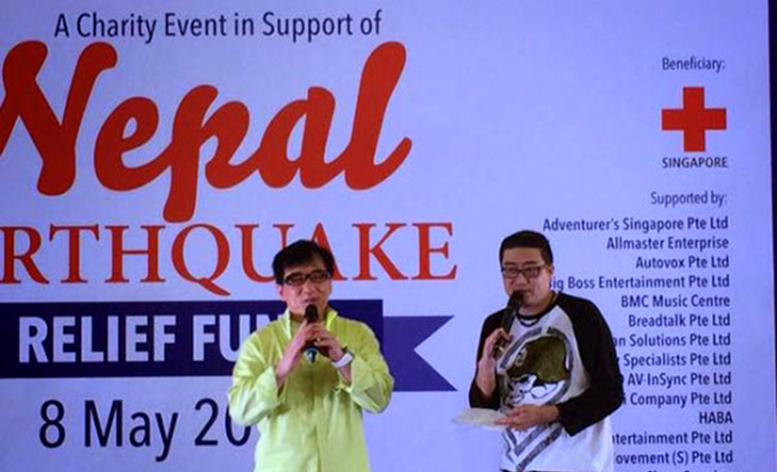 Jackie Chan donates for Nepal Earthquake victims US $100K-1