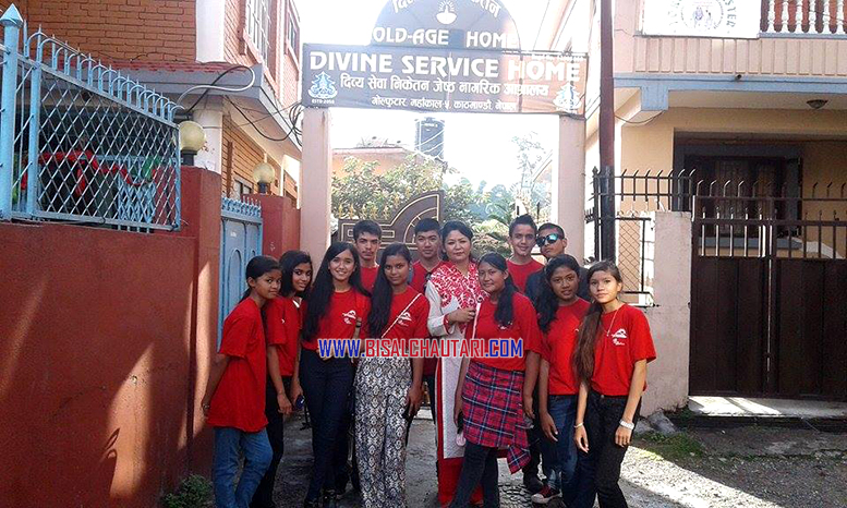 Teen Star Nepal 2015 contestant child Teej celebrated with old mother