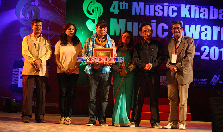 music khabar music award 2015 krishna bhattarai